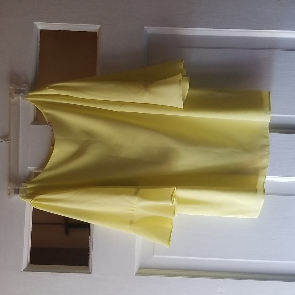 OASIS YELLOW BLOUSE NWOT SIZE EU 14